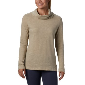 Columbia Canyon Point Cowl Neck, Sudaderas Creme Para Mujer | 352719-OTC